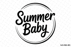 Summer Baby svg | Summer Svg | Svg Cut Files Product Image 1