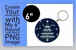 Bright Keychain Circle PNG Artwork , Holiday Product Image 1
