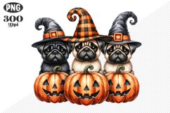 Halloween Dog Sublimation - Clipart PNG Design Product Image 1