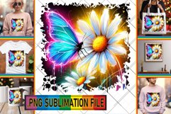 Playful TSHIRT Art Magic PNG, Butterfly Product Image 1