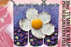 Whimsical Egg Petal 20oz Tumbler Art Product Image 1