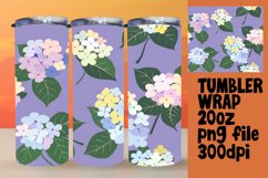 Pastel Boho Garden Serenade Tumbler Wrap Product Image 1