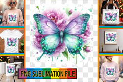 Joyful PNG Designs for Gifts, Butterfly Product Image 1