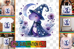 Dazzling TSHIRT Sublimation PNG, Cute Dino Product Image 1