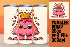 GREAT GIFT: 20oz Tumbler Design , Monster Product Image 1