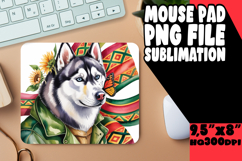 WHIMSICAL DESK MAT PLAYFUL DESIGN, Cute Dog Product Image 1