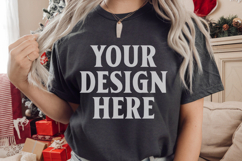 Pepper Christmas Comfort Colors 1717 Mockups, CC 1717 m Product Image 1