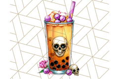 Ghost Café PNG Clipart, Cute Ghost Baristas Halloween Treats Product Image 5