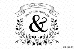 Together forever SVG | SVG Cut files | Cricut Product Image 1