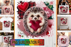 LUMINOUS Sublimation Gift Ideas, Valenines Animals Product Image 1