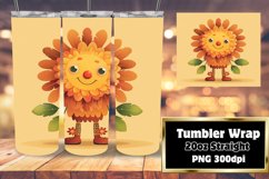 Sunshine Retro Vibes: Floral Sublimation Product Image 1