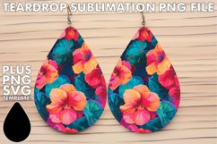 Teardrop Earring Extravaganza with Floral Accents Product Image 1