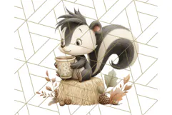 Whimsy Woods Harvest Festival Clipart PNG Files Product Image 5