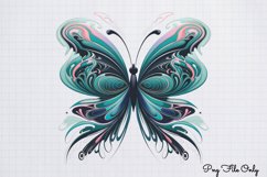 Smoke Butterflies Clipart PNG Product Image 1