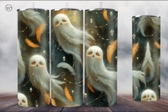 4 Halloween Tumbler Wrap Sublimations, 20 oz Product Image 4