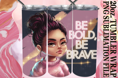 PRESENT OF HAPPINESS 20oz TUMBLER WRAP, Woman Product Image 1