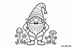 Christmas Gnome Svg | Christmas Svg | Svg Cut Files Product Image 1