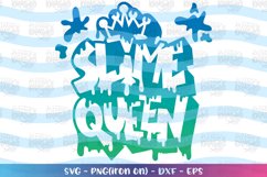 Girls and boys-Slime Queen svg Product Image 2