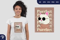 Vogue Cat for T-Shirt Design Product Image 1