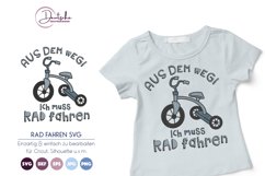 Aus dem Weg SVG| Fahrrad SVG Product Image 1