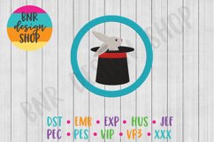 Circus Machine Embroidery Design, Magician Embroidery Product Image 1