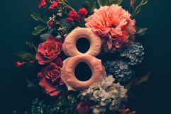 March 8 Floral Greeting Card Product Image 1