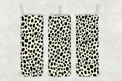 Ivory Leopard Pattern Tumbler Sublimation Product Image 1