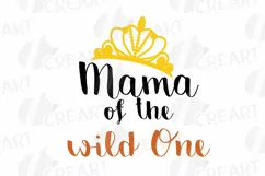 Wild One baby fox t-shirt graphic, family birthday svg files Product Image 13