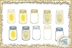 Camping Party Clip art design , Glamping at summer nights Product Image 14