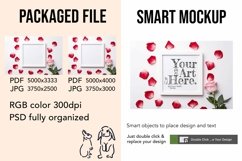 Frame Smart Mockup PSD &amp; JPG Template Graphic Product Image 2