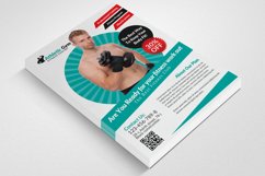 Body Fitness Gym Flyer Template Product Image 2