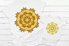 3D Mandala Layered svg Papercut SVG Zentangle tshirt design Product Image 4