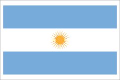 Flag of Argentina. National symbol of Argentina. Product Image 1