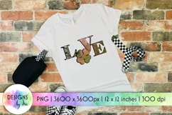 LOVE Graphic Design | Valentine's Day Print | Lucky Love Product Image 1