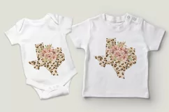 Texas png files for sublimation. Leopard Texas clipart- png Product Image 7