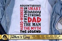 Dad Subway Art SVG Father's Day SVG PNG EPS DXF Daddy SVG Product Image 7
