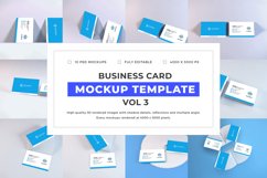 Business Card Mockup Template Bundle Vol 3 Product Image 1
