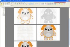 Kawaii Dog - PDF Cross Stitch Pattern Product Image 2
