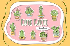 Cute Cacti Stickers Product Image 1