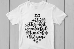 It's Just Wonderful Time Of The Year - Christmas SVG EPS Product Image 2