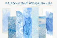 First snow. Watercolor set Product Image 6