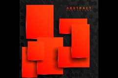 Overlapping square design vector background Product Image 3