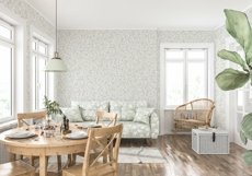 Wall mockup - Wallpaper mockup - Scandinavian room scene Product Image 10