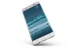 Samsung Galaxy Note 7 Gravity Mockup Product Image 7