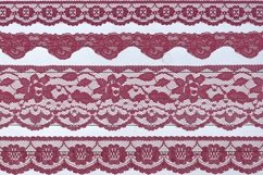 Burgundy Lace Borders Clipart Product Image 4