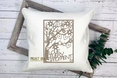 Love every moment paper cut design. SVG / DXF / PNG / EPS Product Image 2