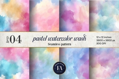 Pastel Watercolor Wash | Soft Abstract Texture Product Image 1