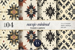 Navajo Minimal Pattern | Minimal Tribal Texture Product Image 1