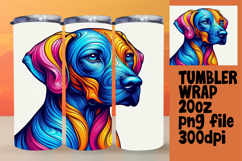 RADIANT 20oz Tumbler Wrap for Personal Use , Dog Product Image 1