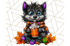 Spooky Café Cuties Halloween PNG Clipart, Holiday Elements Product Image 2